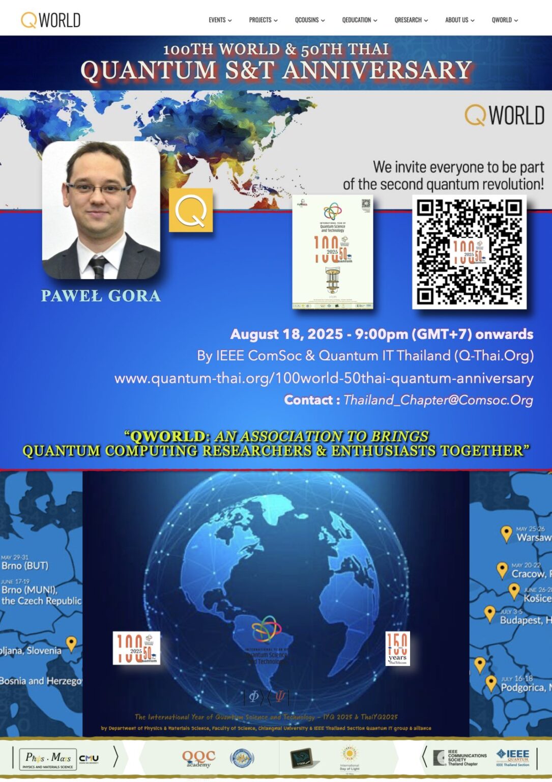 QWorld: an Association to brings quantum computing researchers ...